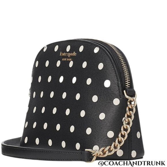 NWT KATE SPADE 2 Piece Set Spencer Cabana Dot Dome Crossbody & Bifold Wallet - Picture 5 of 12